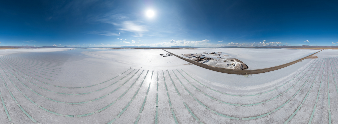 Salinas Grandes Panorama Mercator