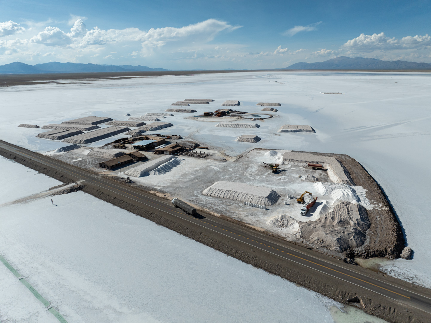 Salinas Grandes Salzgewinnung