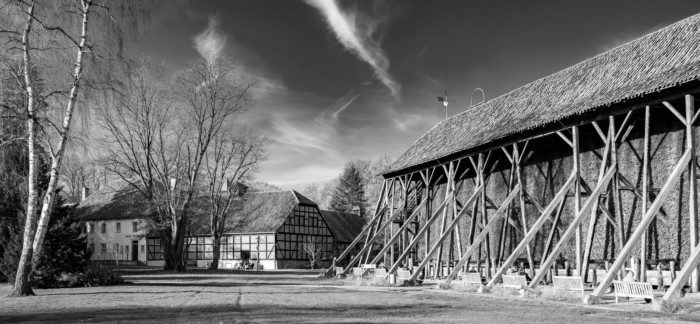 Saline mit Gebäudeensemble in Rheine