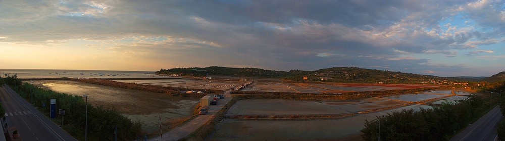 Saline Strunjan - Panorama