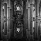 Salisbury Chatedral - Font Reflections