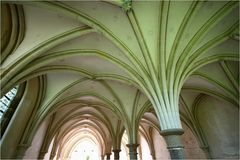 " Salle capitulaire " abbaye de Hambye.