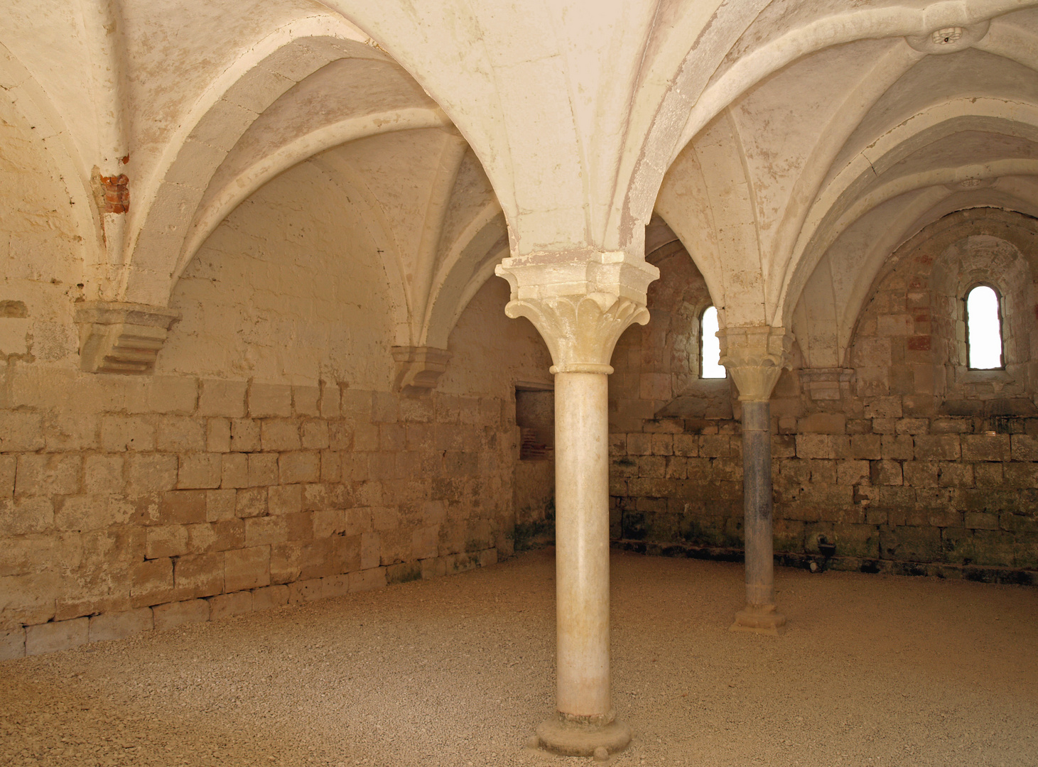 Salle Capitulaire de l’Abbaye de Flaran (XIIème)