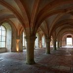 Salle capitulaire de l'abbaye de Fontenay