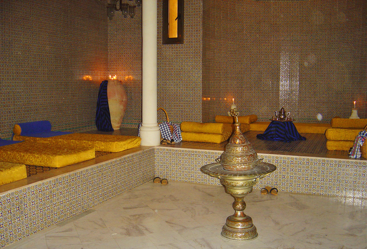 Salle de repos du hammam