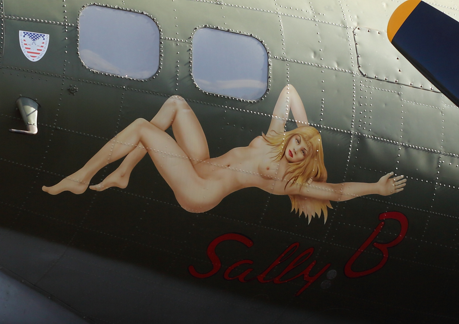 Sally B. at Duxford Autumn Show 2012