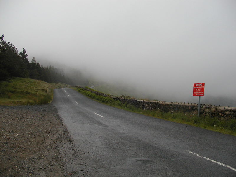 Sally Gap in the mist