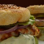 Salmon Burgers with Dill Tartar Sauce