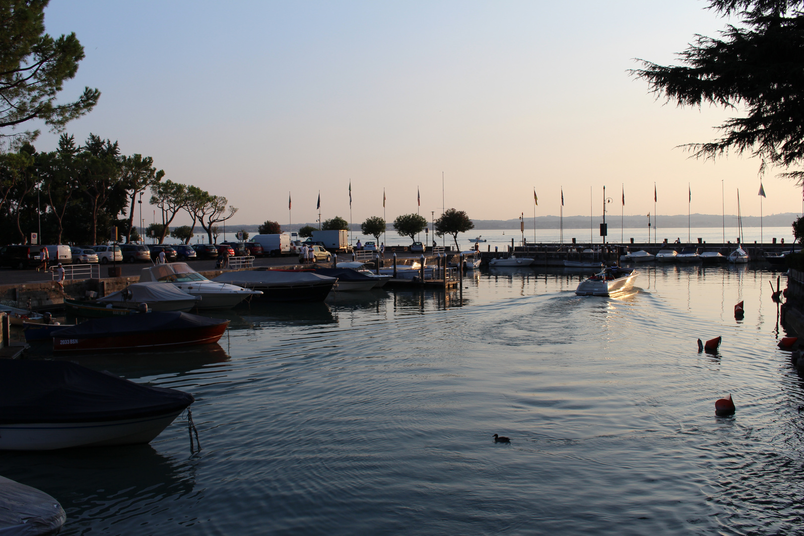 Salo in der Abenddämmerung