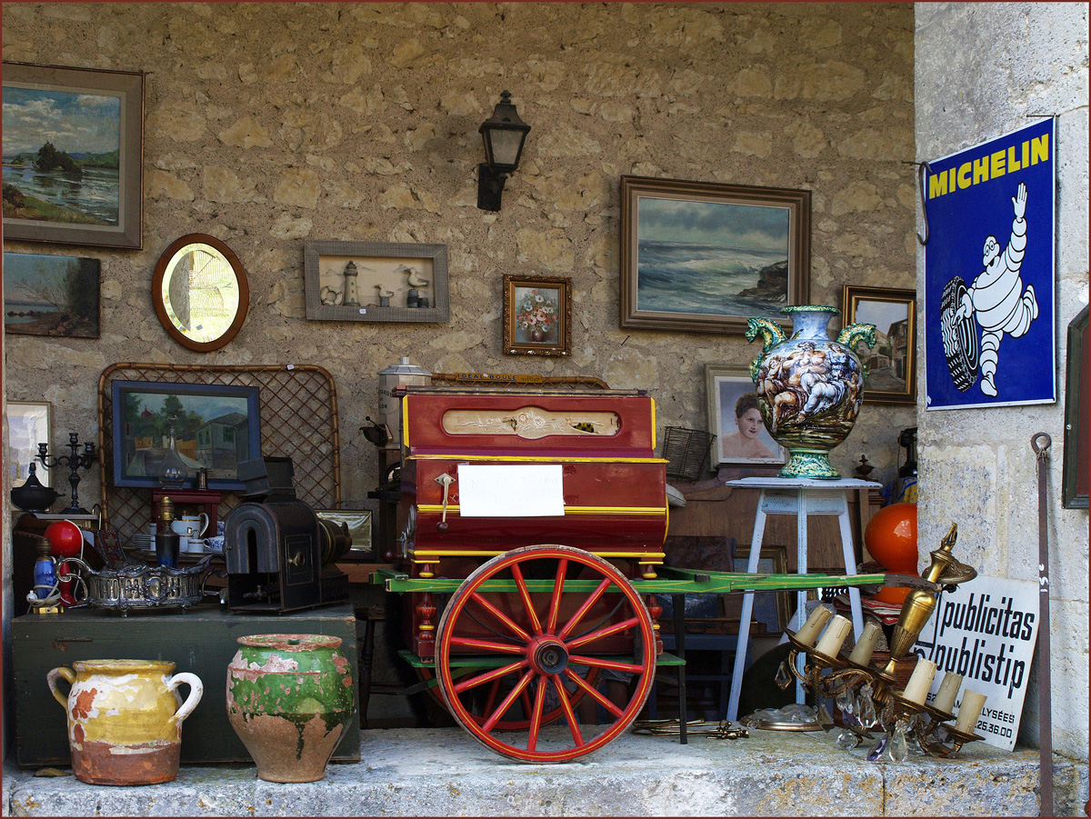 Salon antiquités et brocante de Lectoure 2 - Antiquitäten- und Trödelmarkt in Lectoure 2