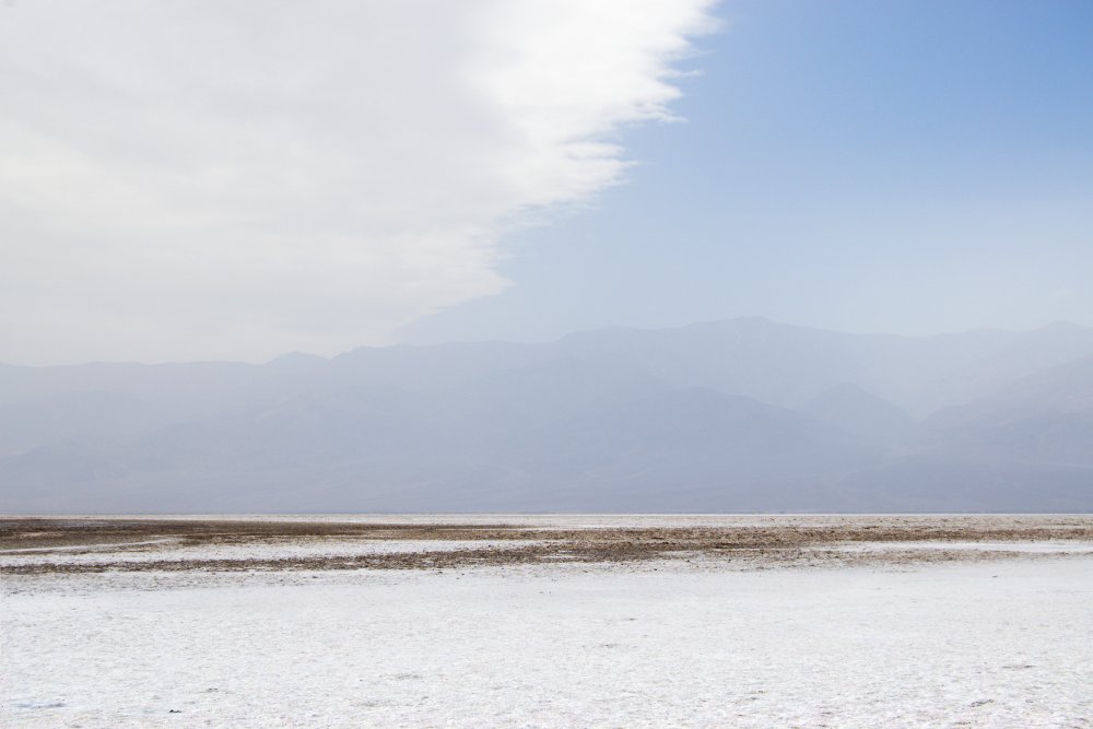 Salt Lake in Death Valley