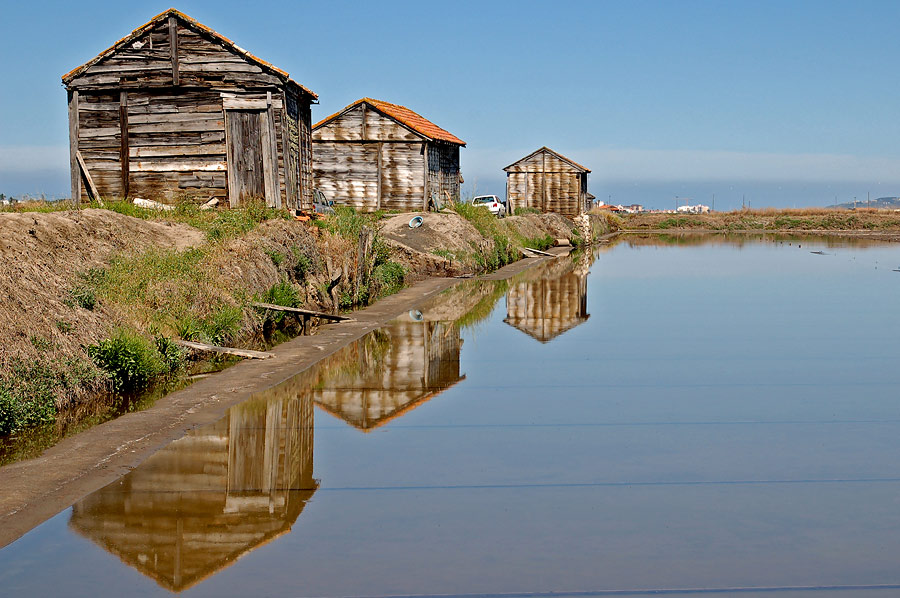 Salt warehouses