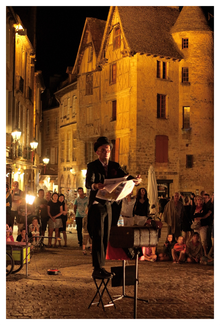 Saltimbanque à Sarlat