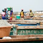 Salting Mining at Lac Rose, Senegal