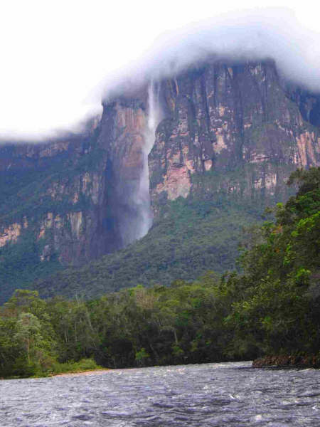 Salto Angel Venezuela. Der höchste Wasserfall der Erde