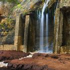 Salto de agua.