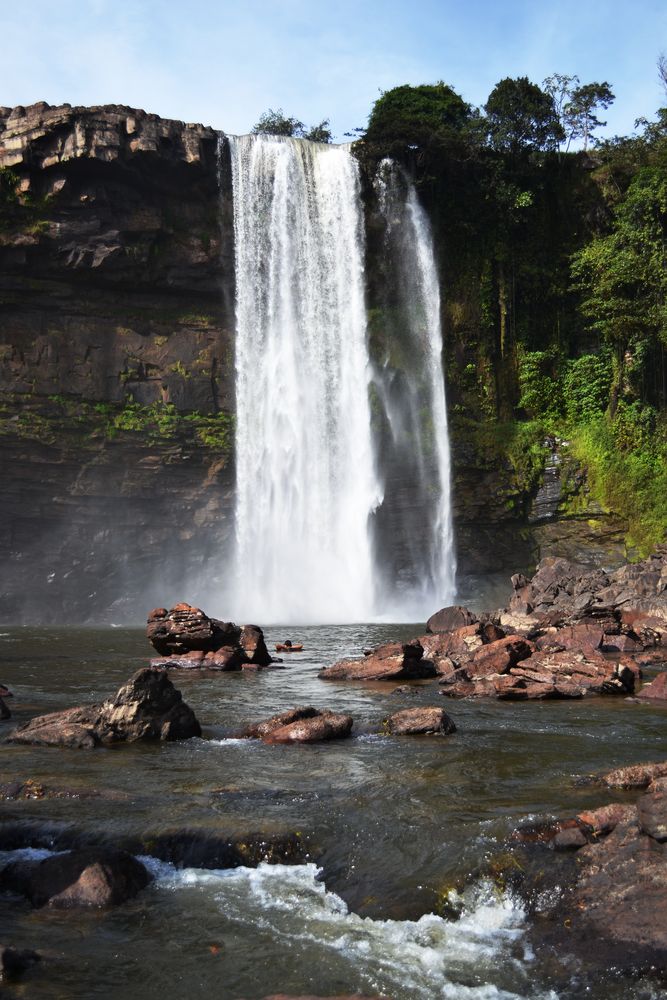 Salto de agua - Gran Sabana de Caup 