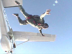 salto en paracaidas