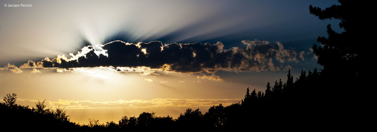 saluto del cielo toscano