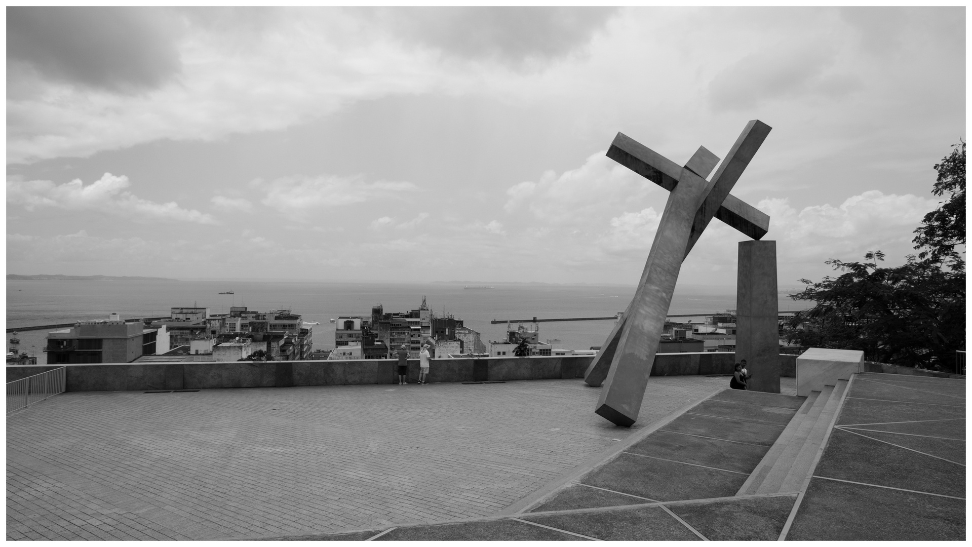 Salvador - Altstadt Mahnmal Kathedrale