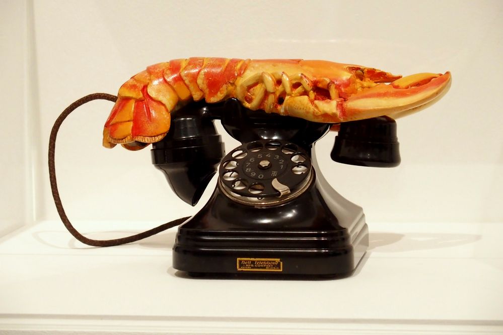 Salvador Dali Lobster Telephone (1938) Foto & Bild london, kunst