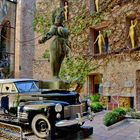 Salvador Dali's Cadillac 1938 Rainy Taxi