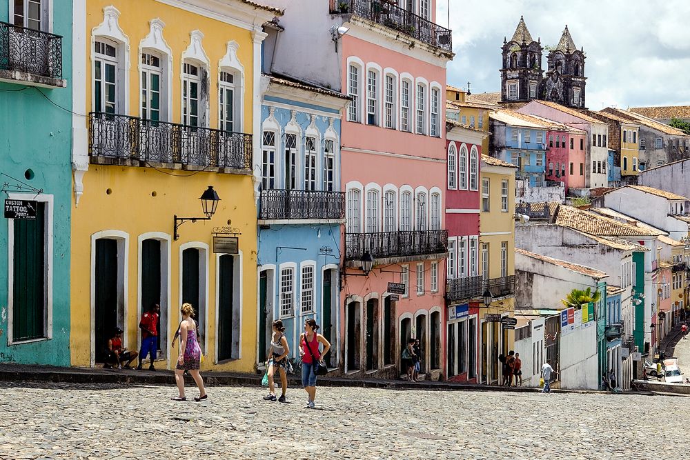 SALVADOR DE BAHIA . . . der historische Altstadtkern