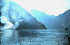 Salve d'adieu à Geiranger