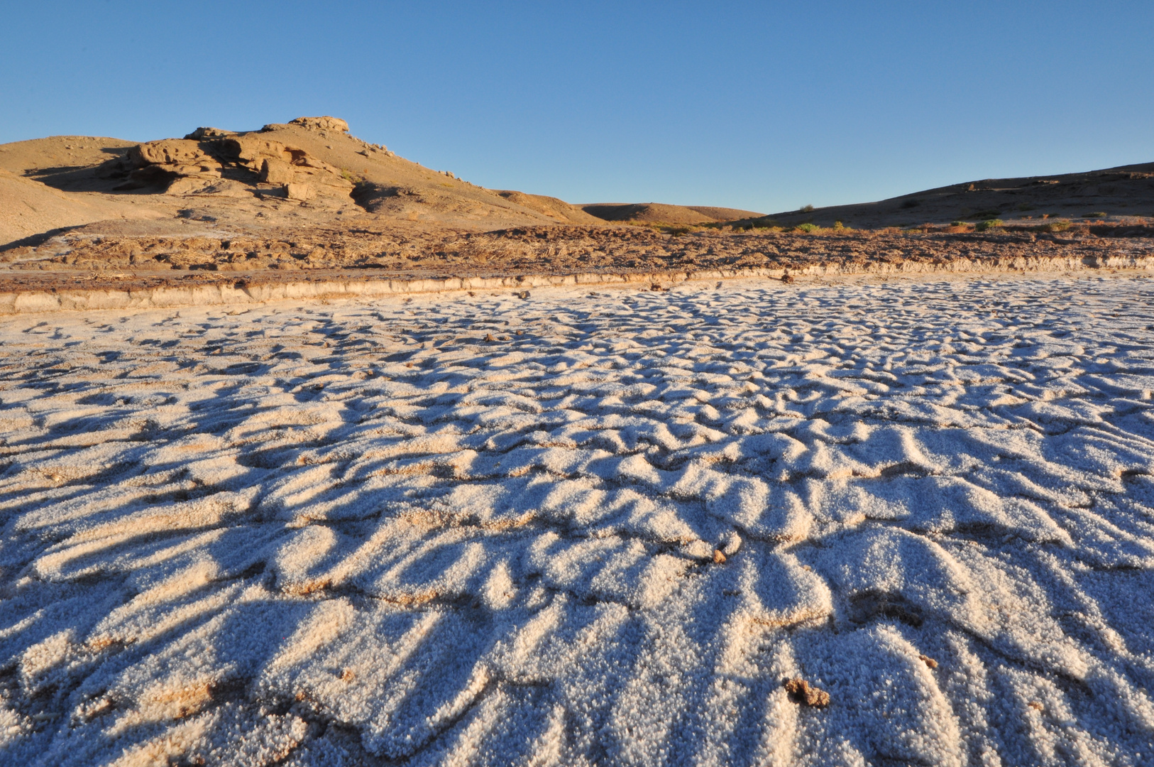 Salz in der Namib