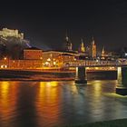 Salzach bei Nacht