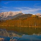 Salzach in der Abendsonne