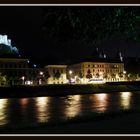 Salzach - Rudolfskai - Festung Hohen Salzburg