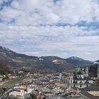 Salzach und Festung Hohensalzburg