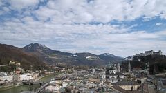 Salzach und Festung Hohensalzburg