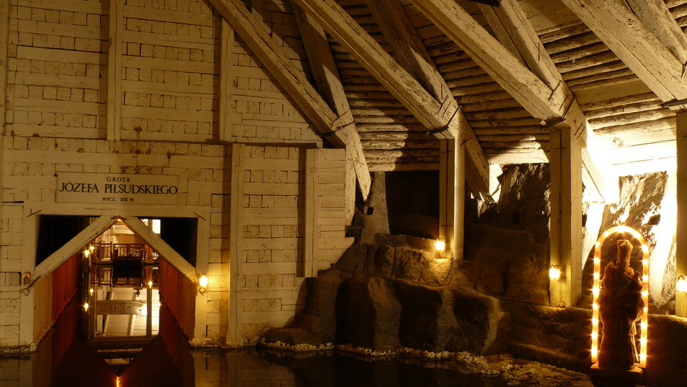 Salzbergwerk in Wieliczka