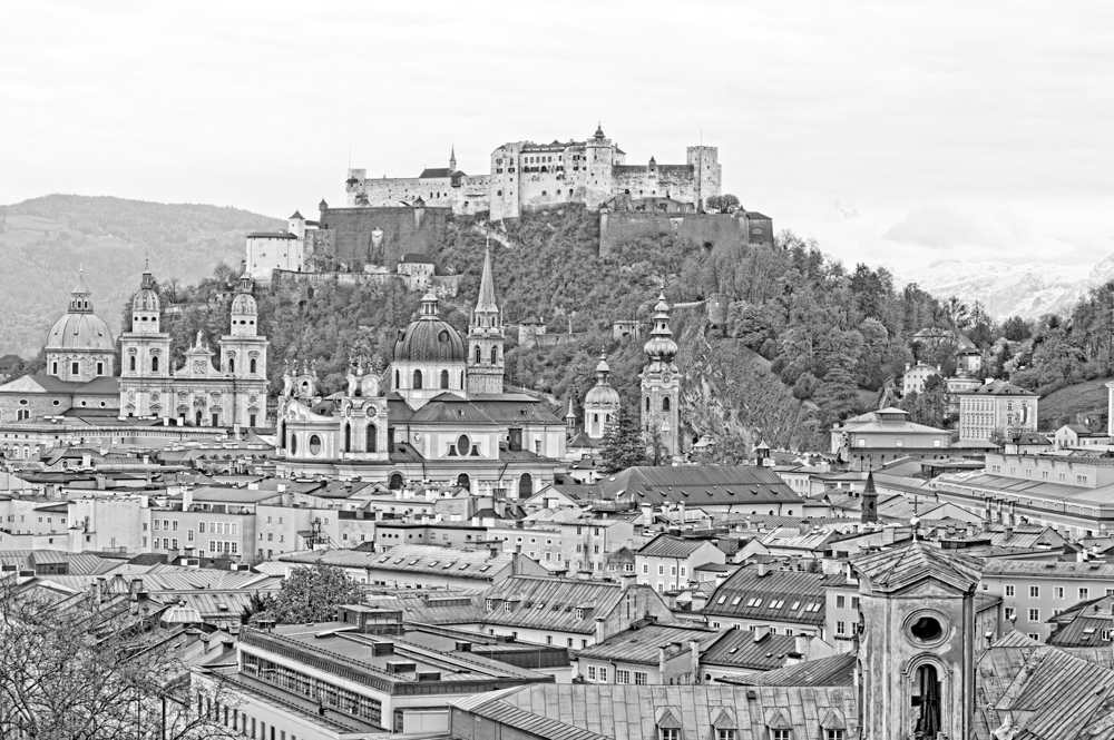 Salzburg - Altstadt und Festung 2