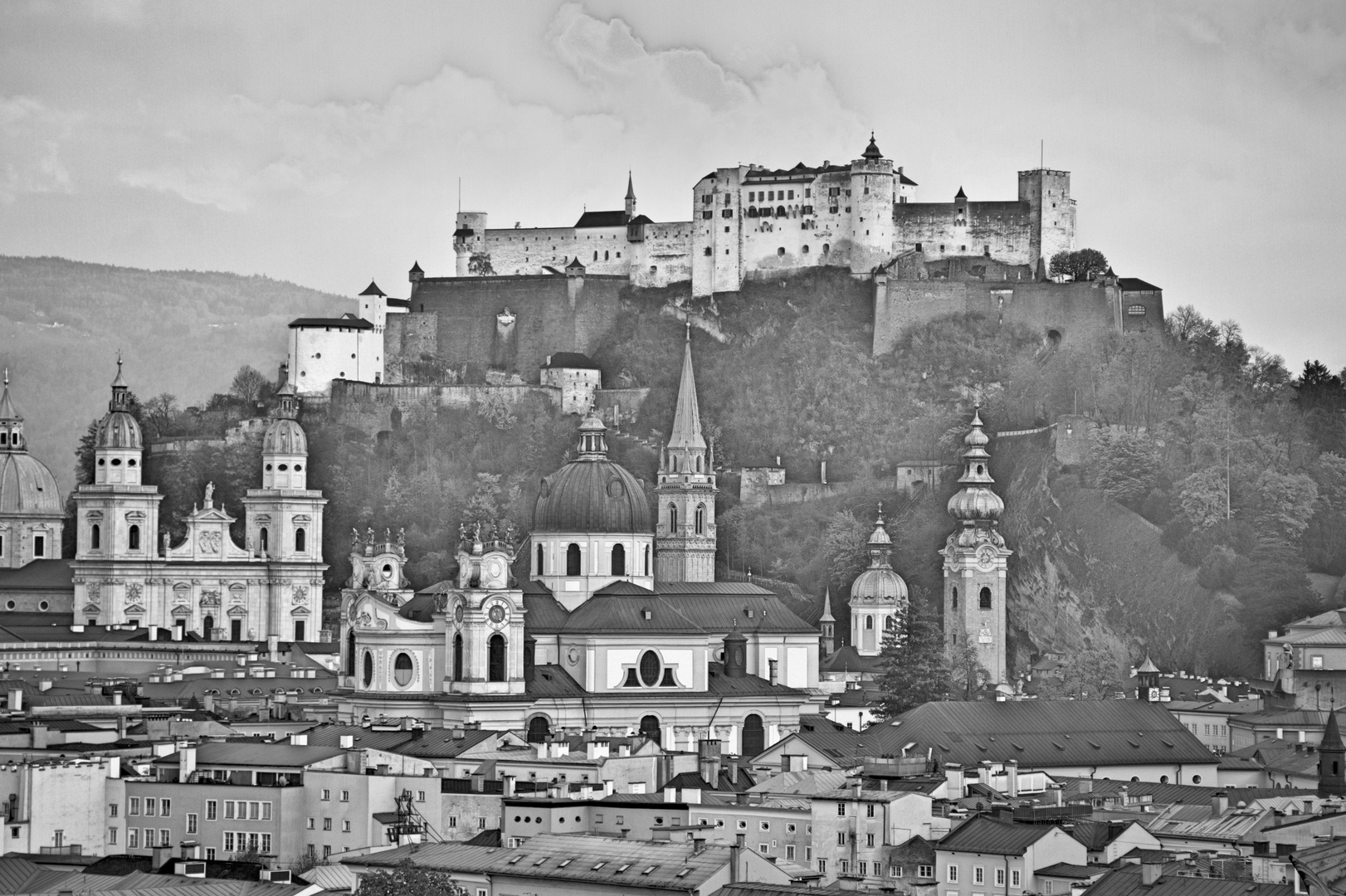 Salzburg - Altstadt und Festung