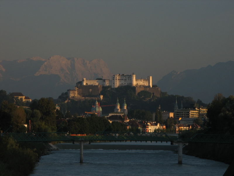 Salzburg am Abend