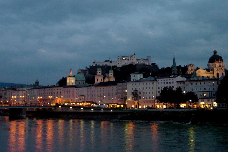 Salzburg am Abend