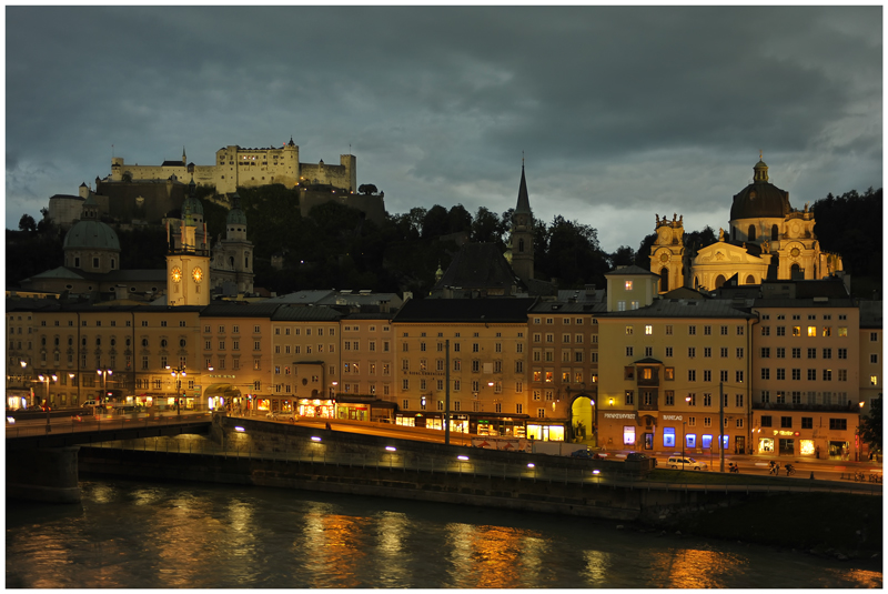 Salzburg am Abend