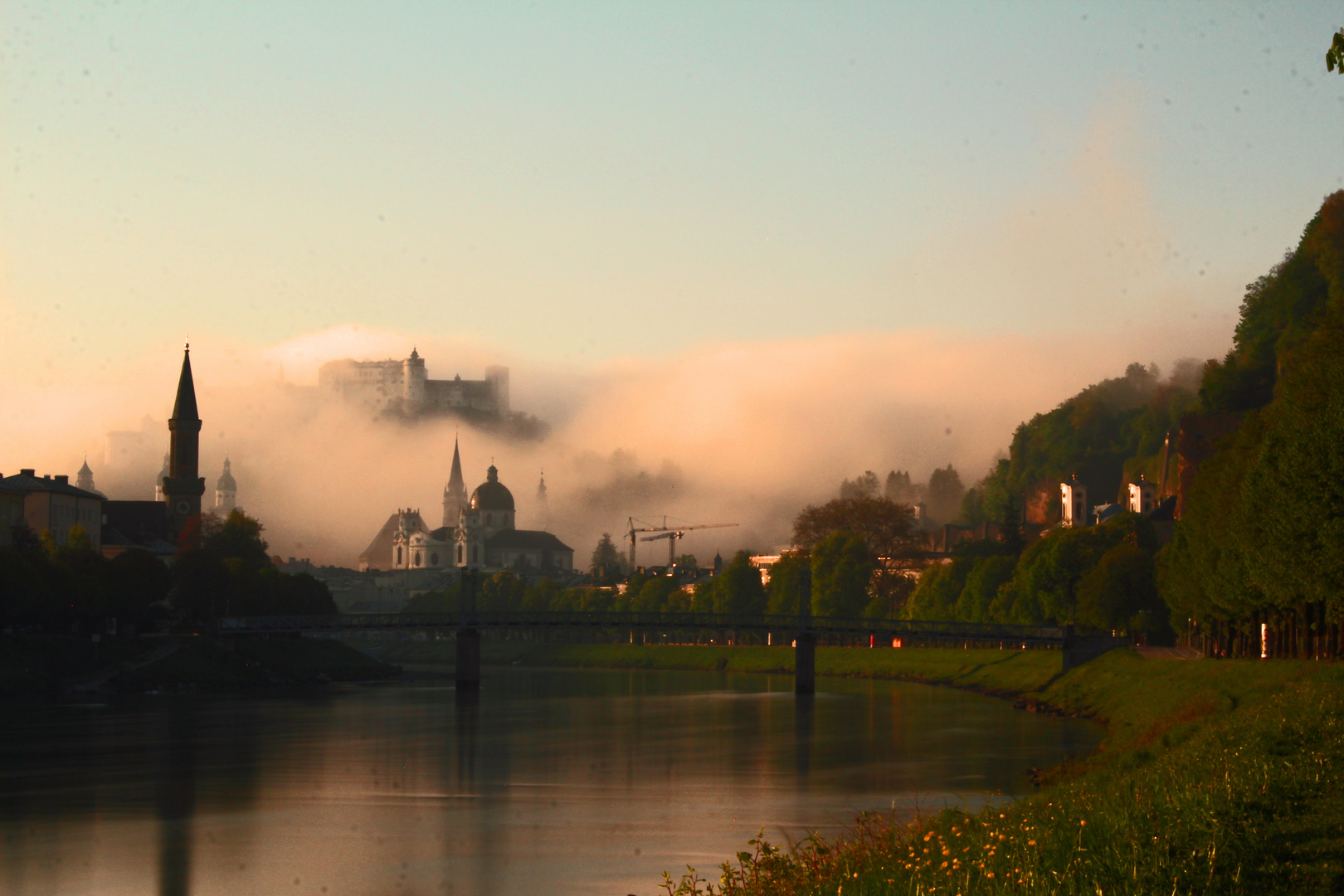 Salzburg am Morgen