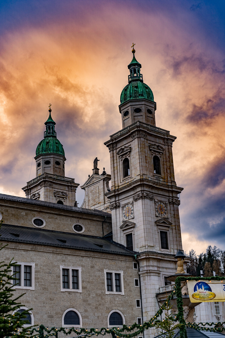 Salzburg an Weihnachten