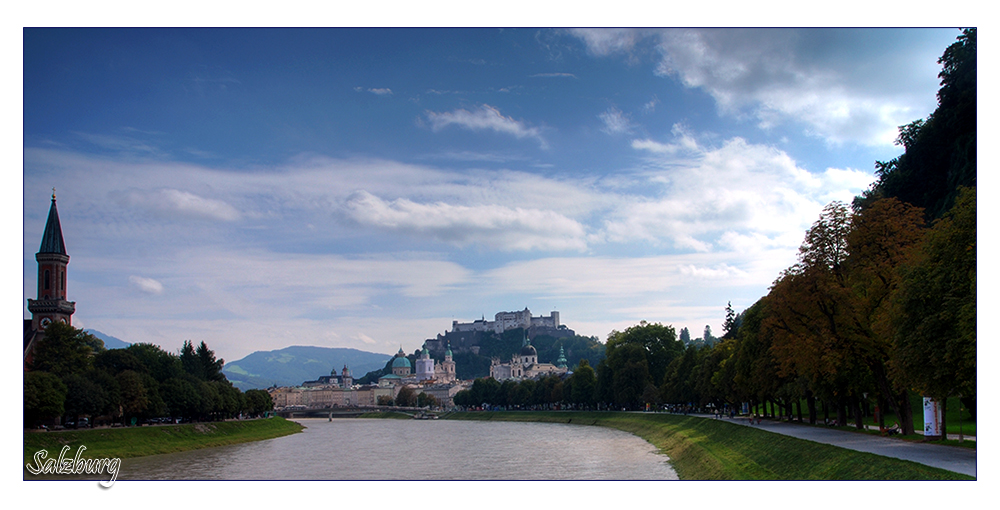 Salzburg Anfang September 2007