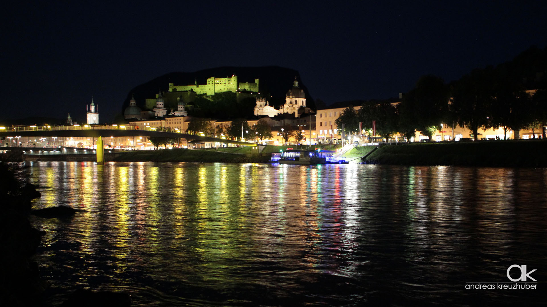 Salzburg bei Nacht