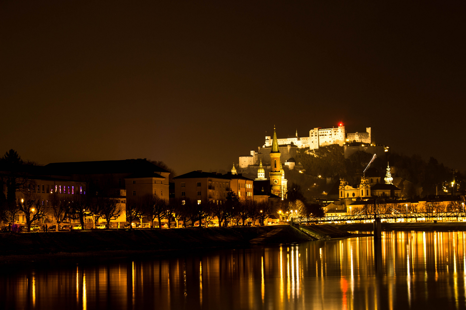 Salzburg bei Nacht