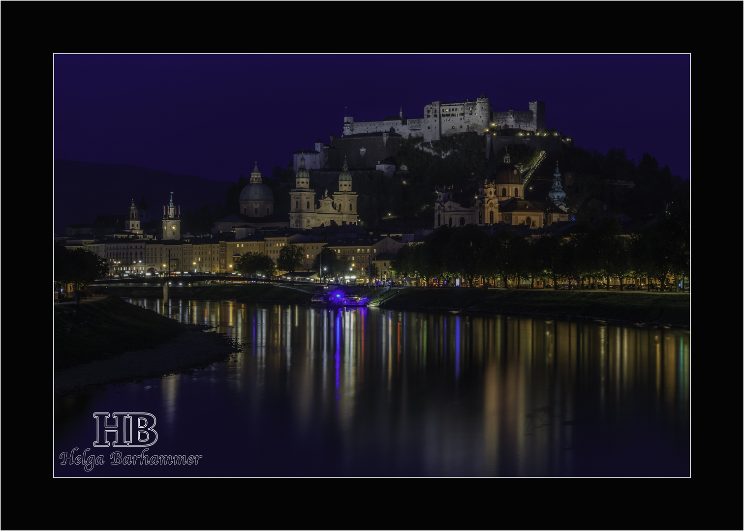 Salzburg bei Nacht 2