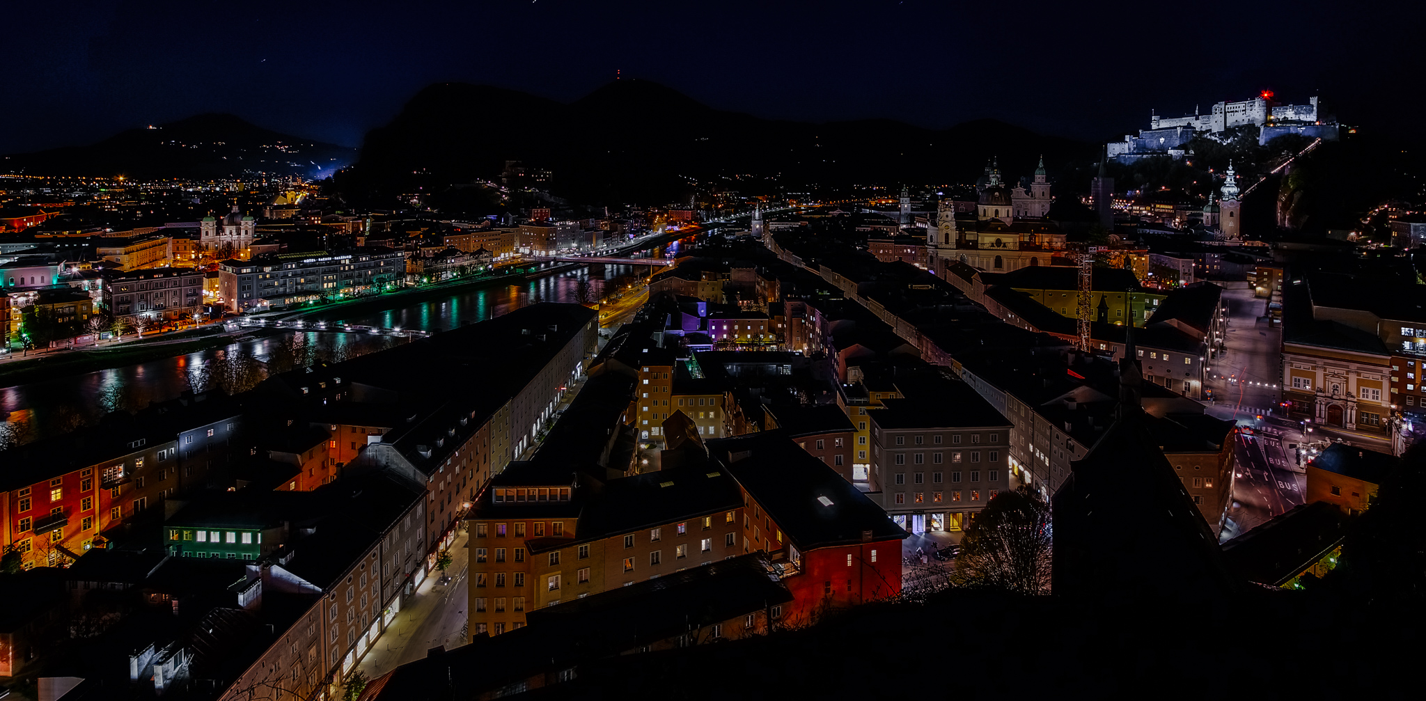 Salzburg bei Nacht 2