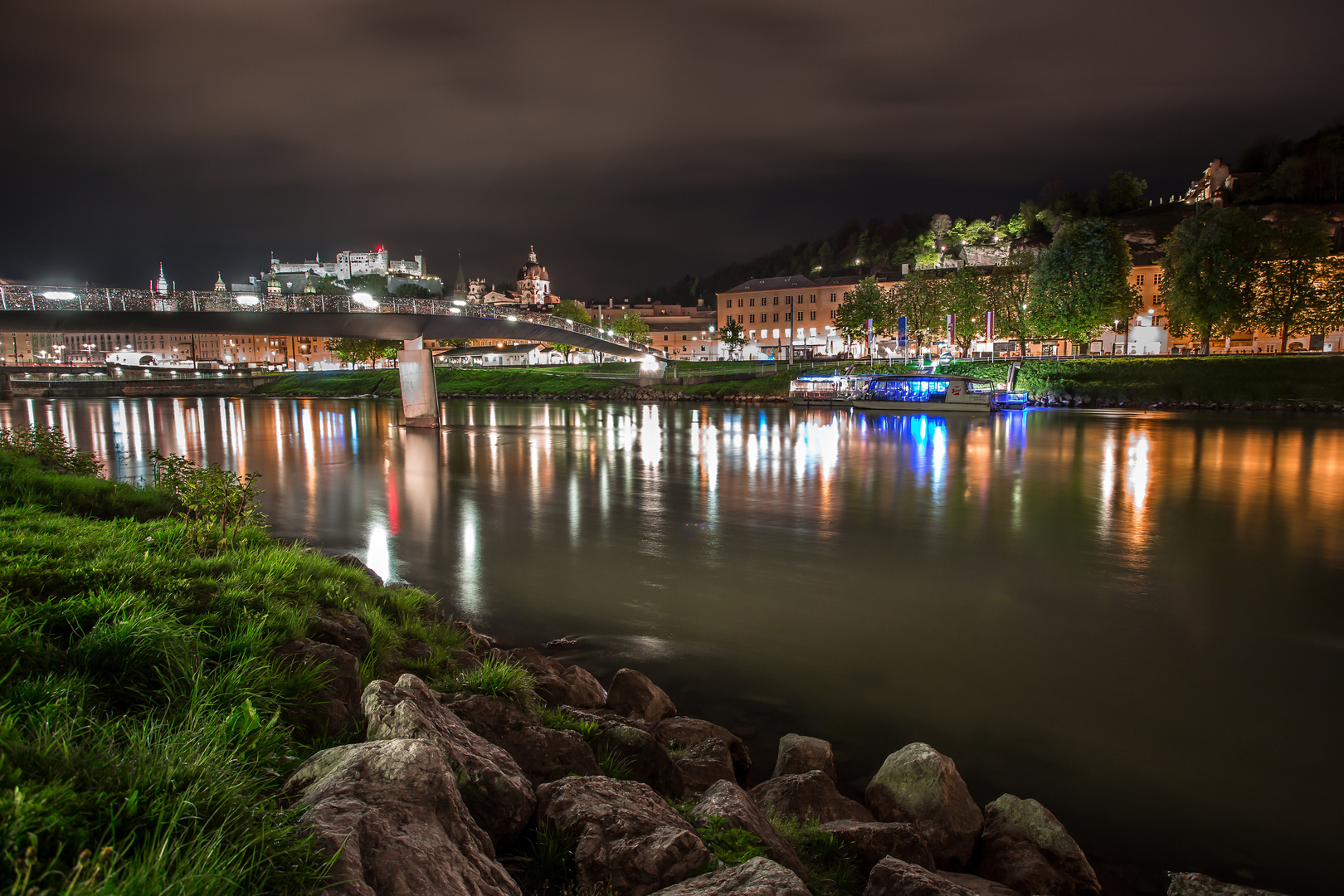 Salzburg bei Nacht