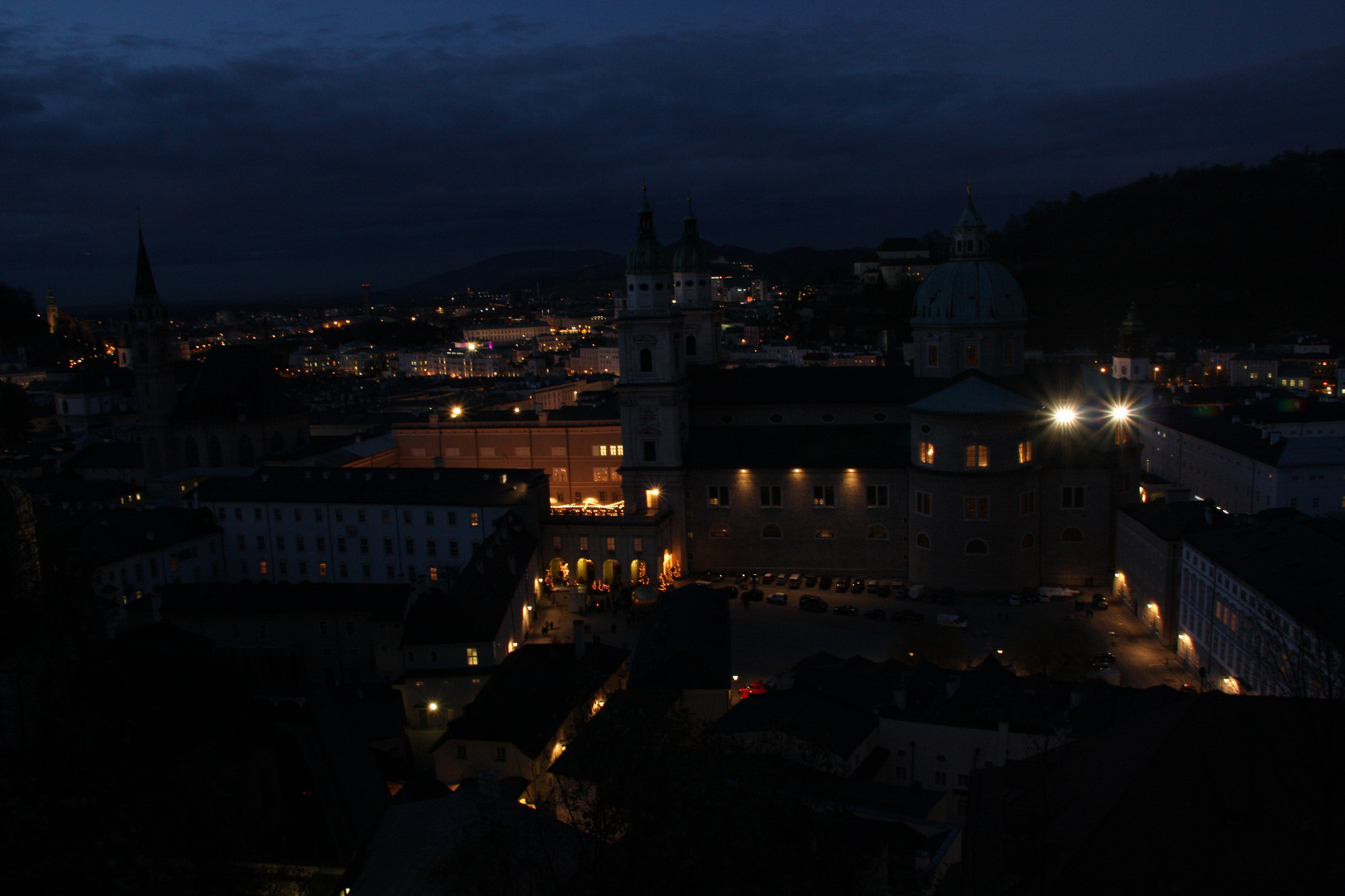 Salzburg bei Nacht