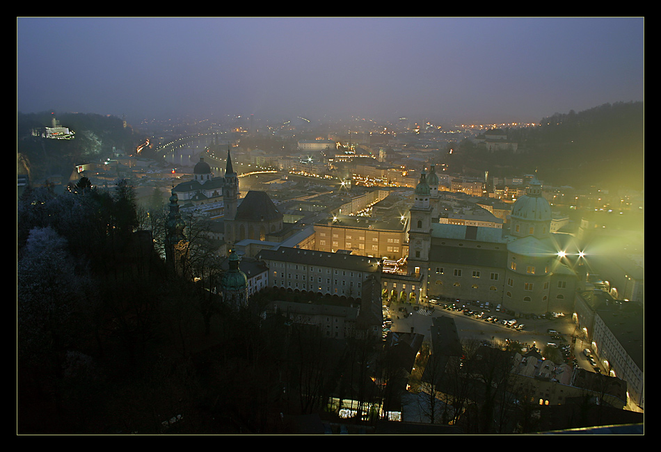 Salzburg bei Nacht